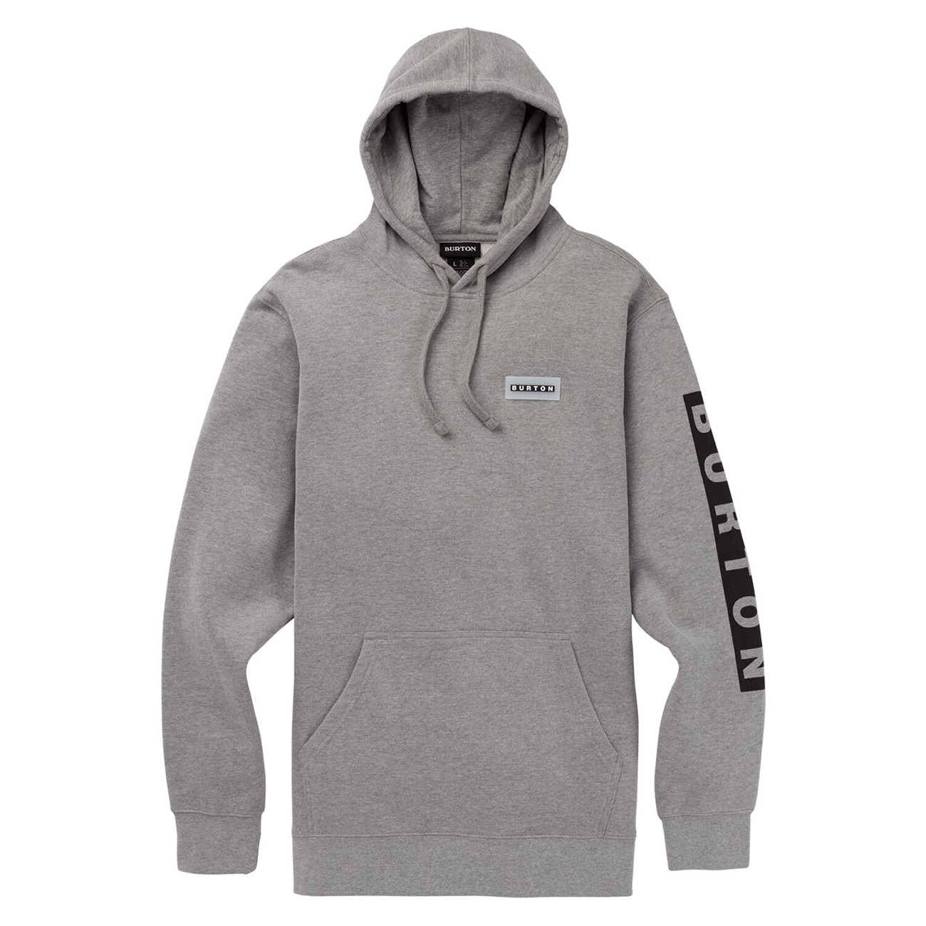 burton grey hoodie