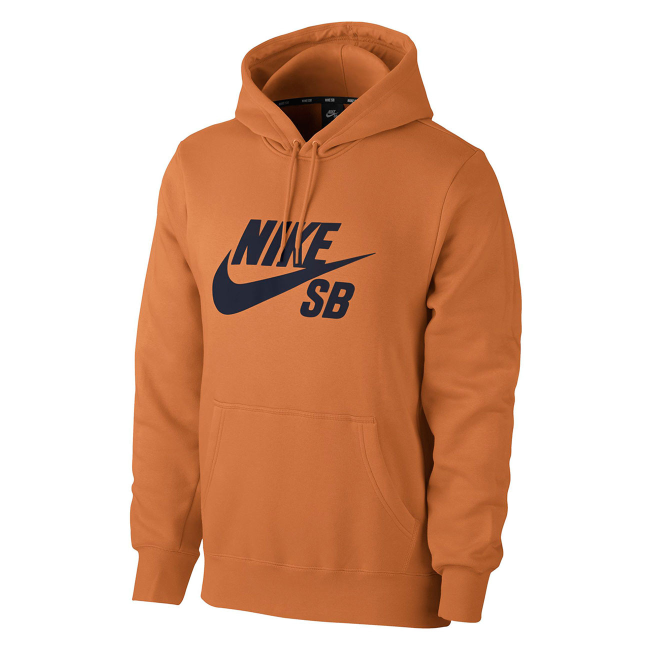 orange nike sb hoodie