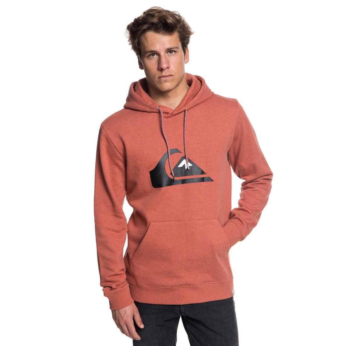 quiksilver big logo hood