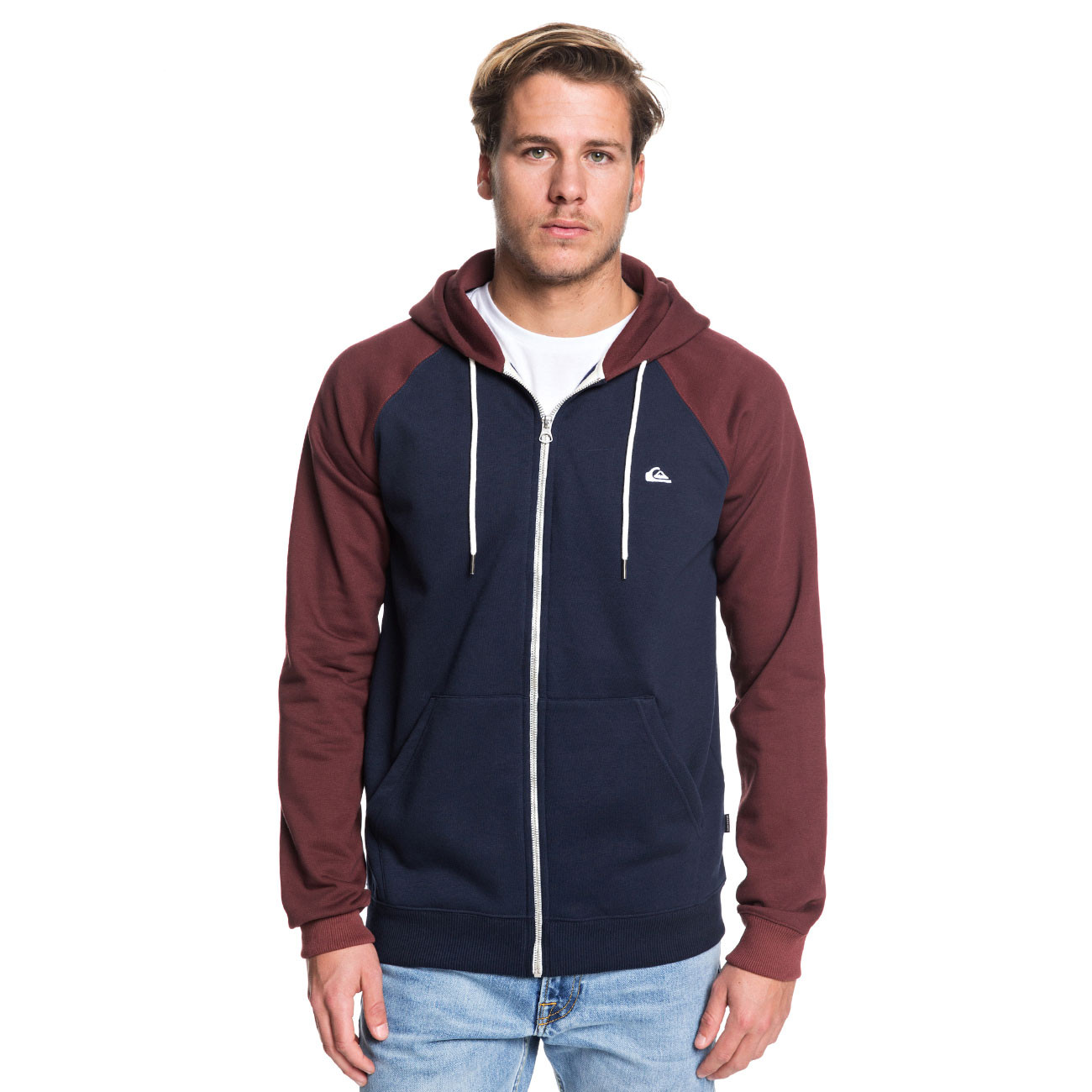 quiksilver everyday zip up hoodie