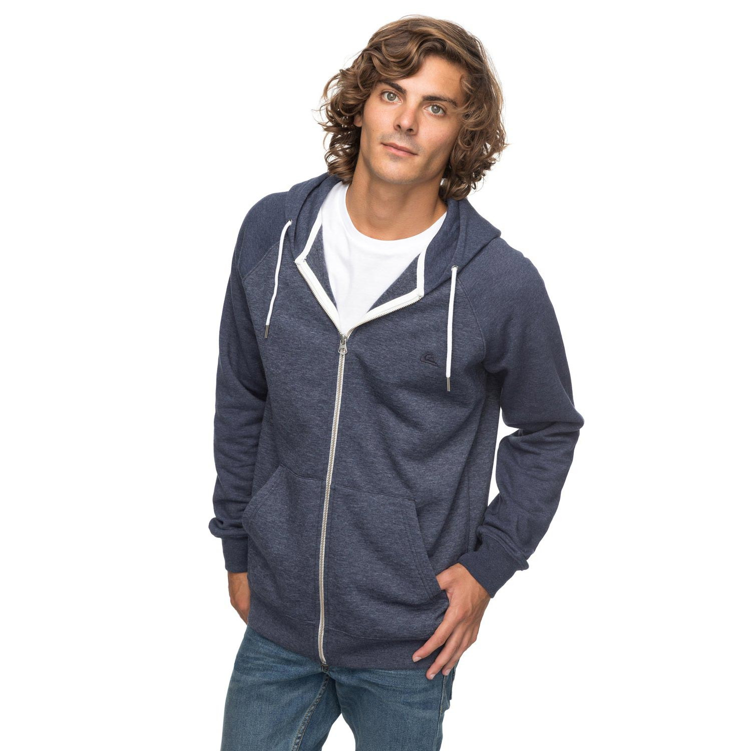 quiksilver everyday zip up hoodie