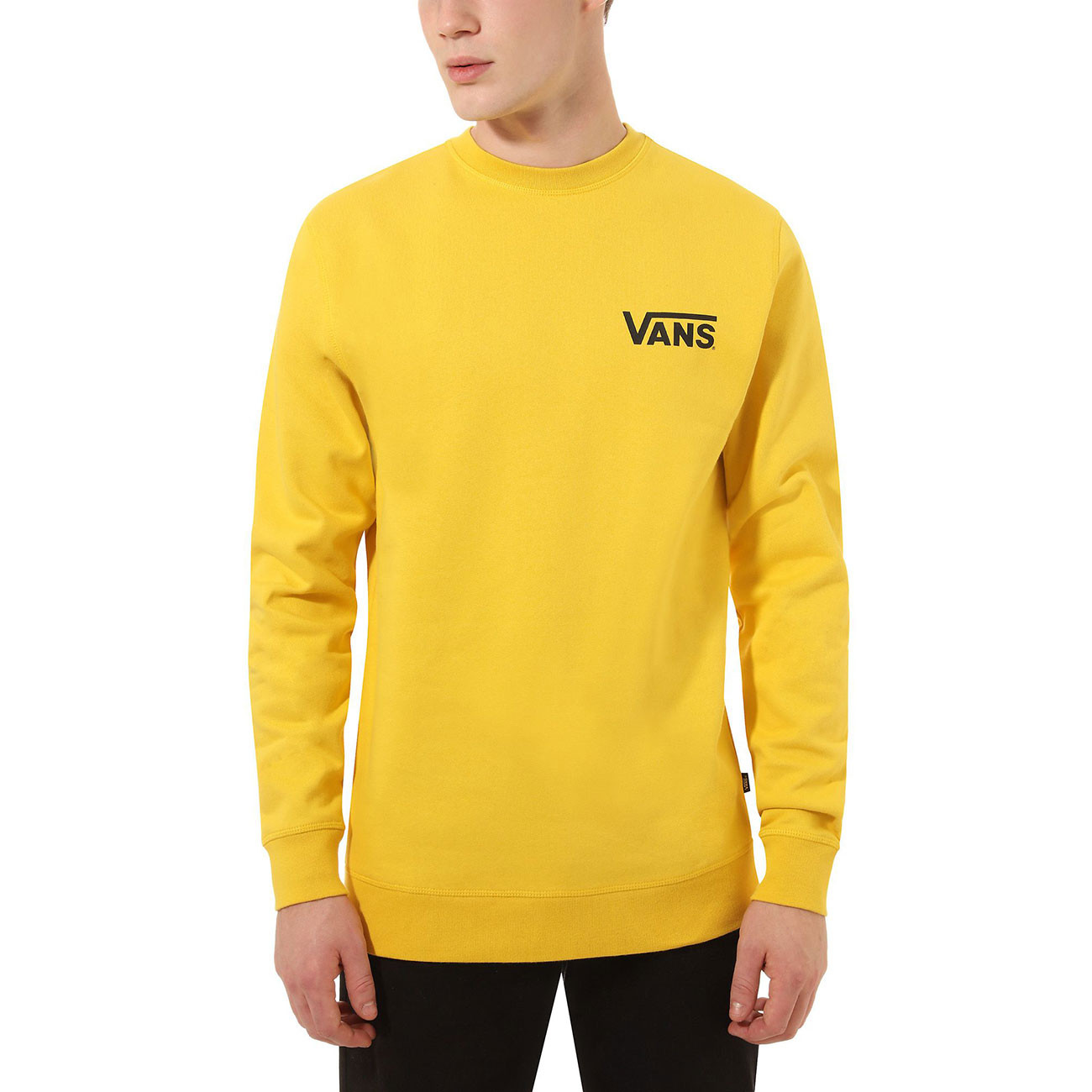 vans sweater yellow