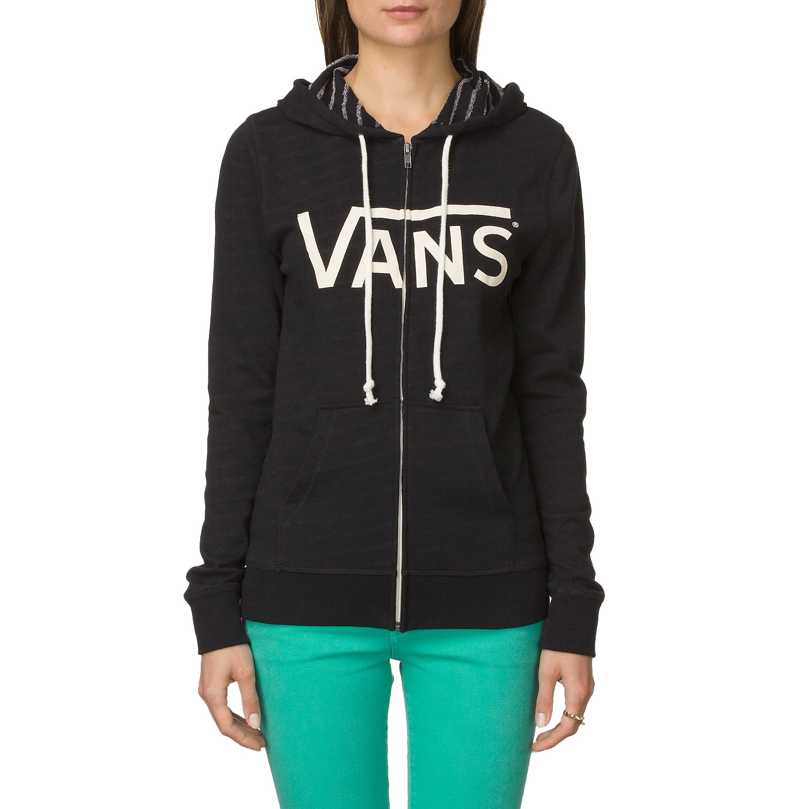 zip up vans hoodie