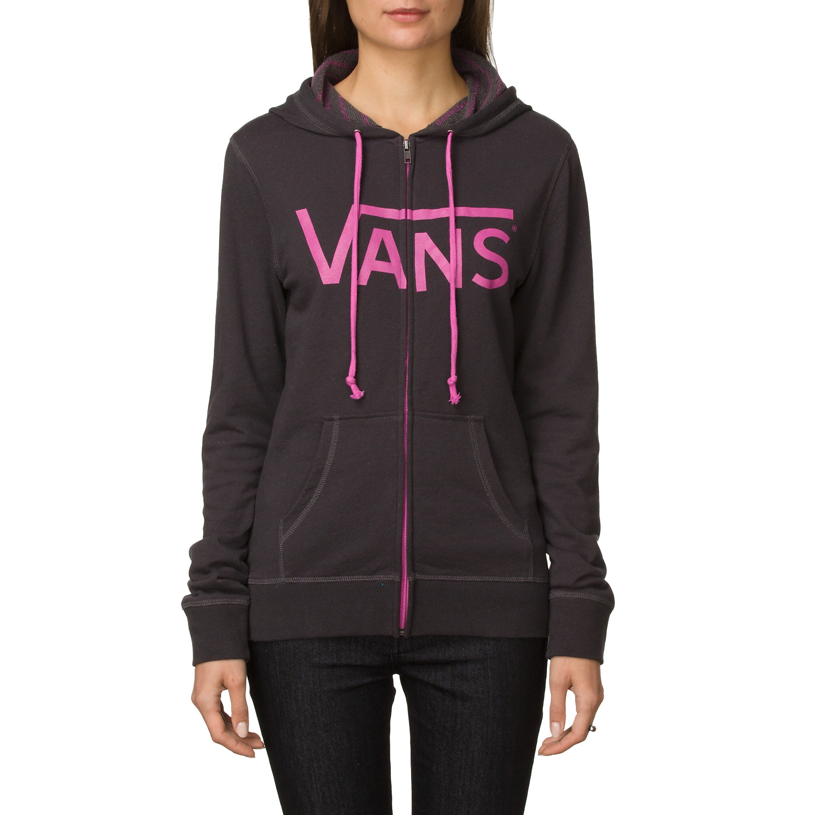 vans zip up hoodie