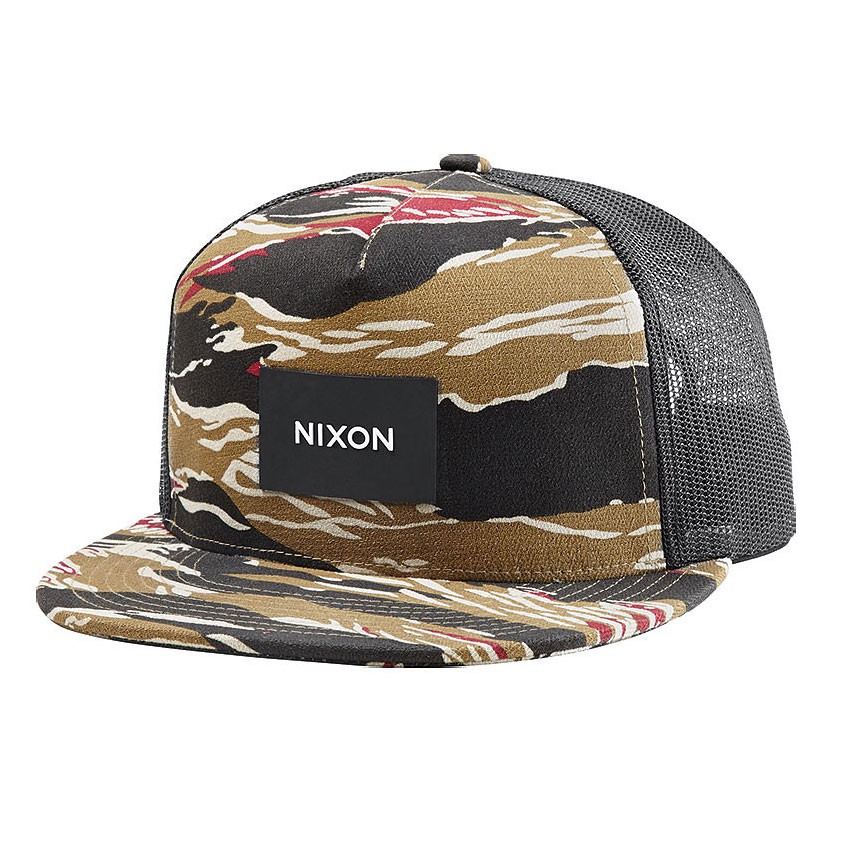 nixon camo hat