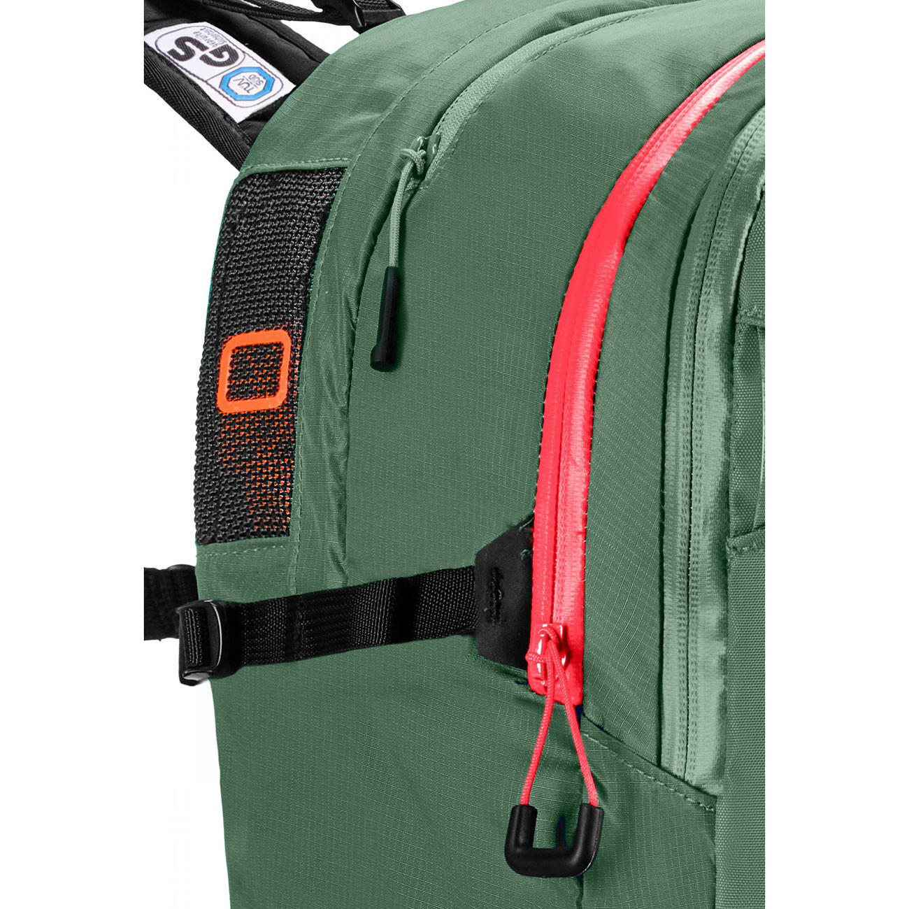 Avalanche backpack Ortovox Ascent 28 S Avabag Kit green isar