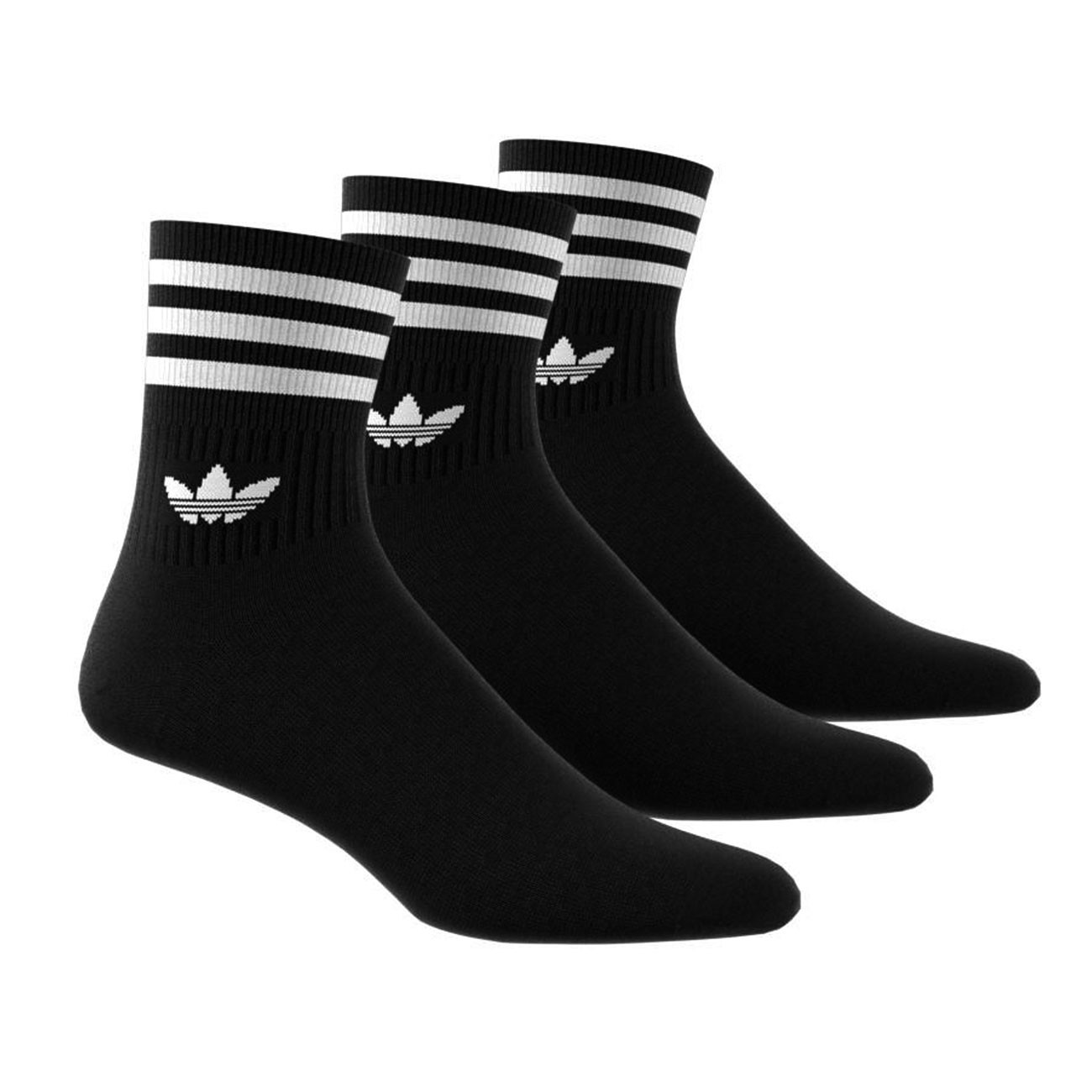 Socks Adidas Mid-Cut Crew black/white 