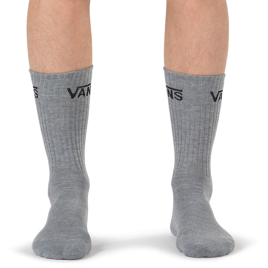 Socks Vans Classic Crew heather grey Snowboard Zezula