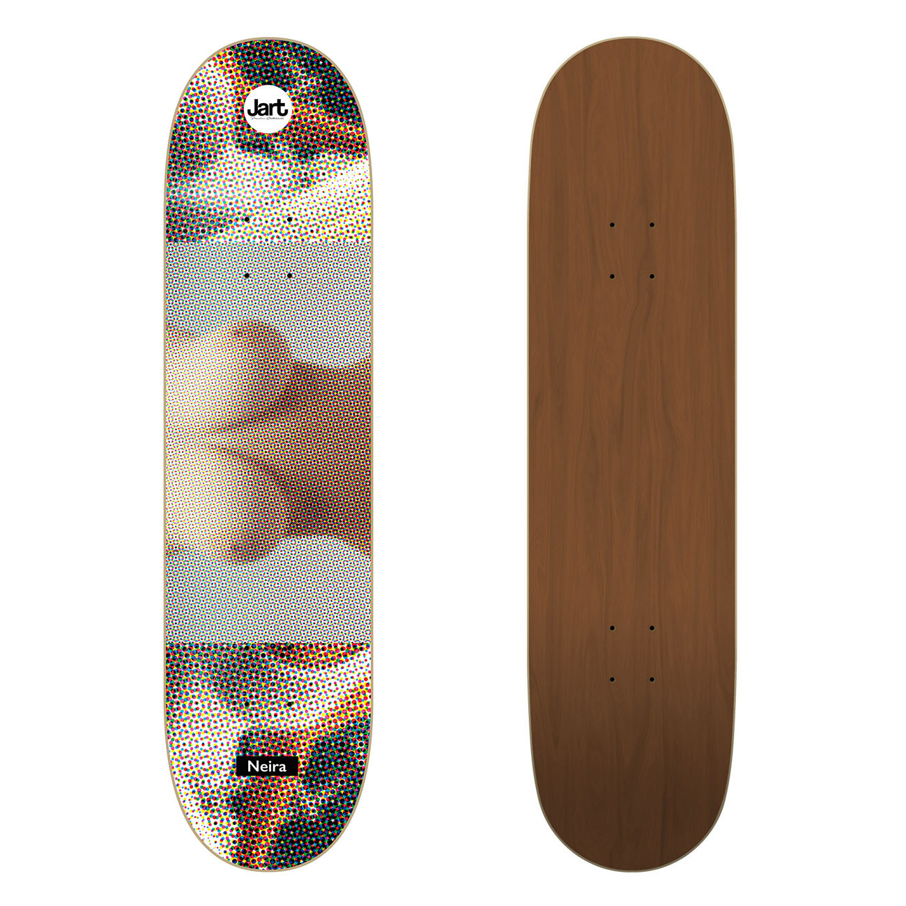 Skate decks Jart Halftone Neira 8.25 Snowboard Zezula