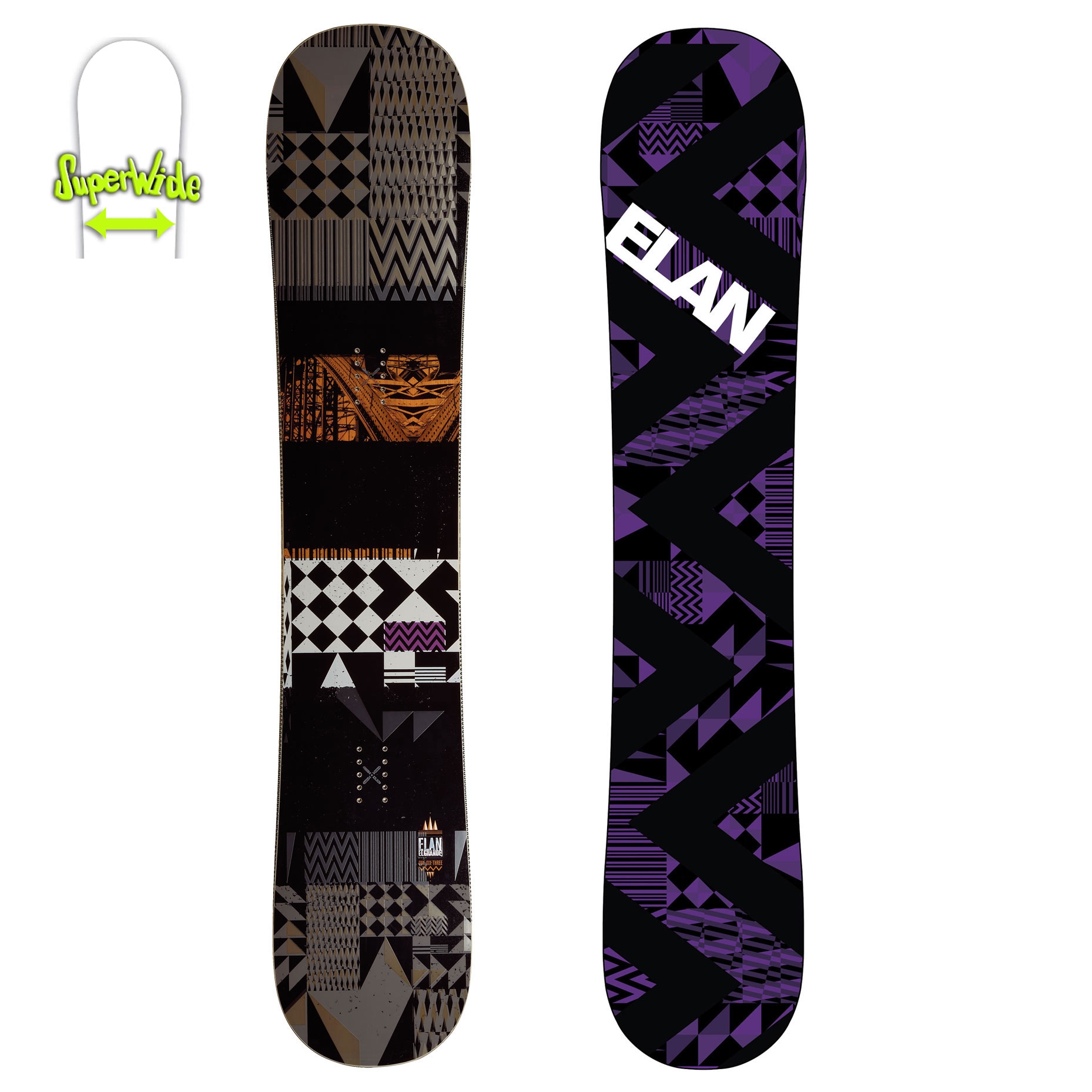 Elan El Grande Wide Snowboard Zezula