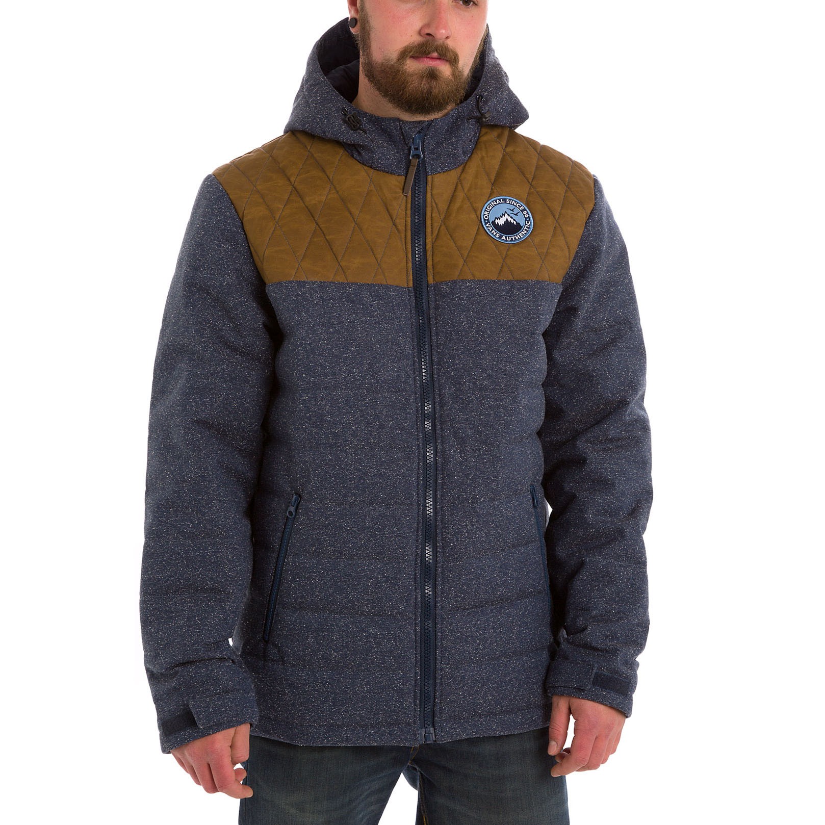 vans jacket navy