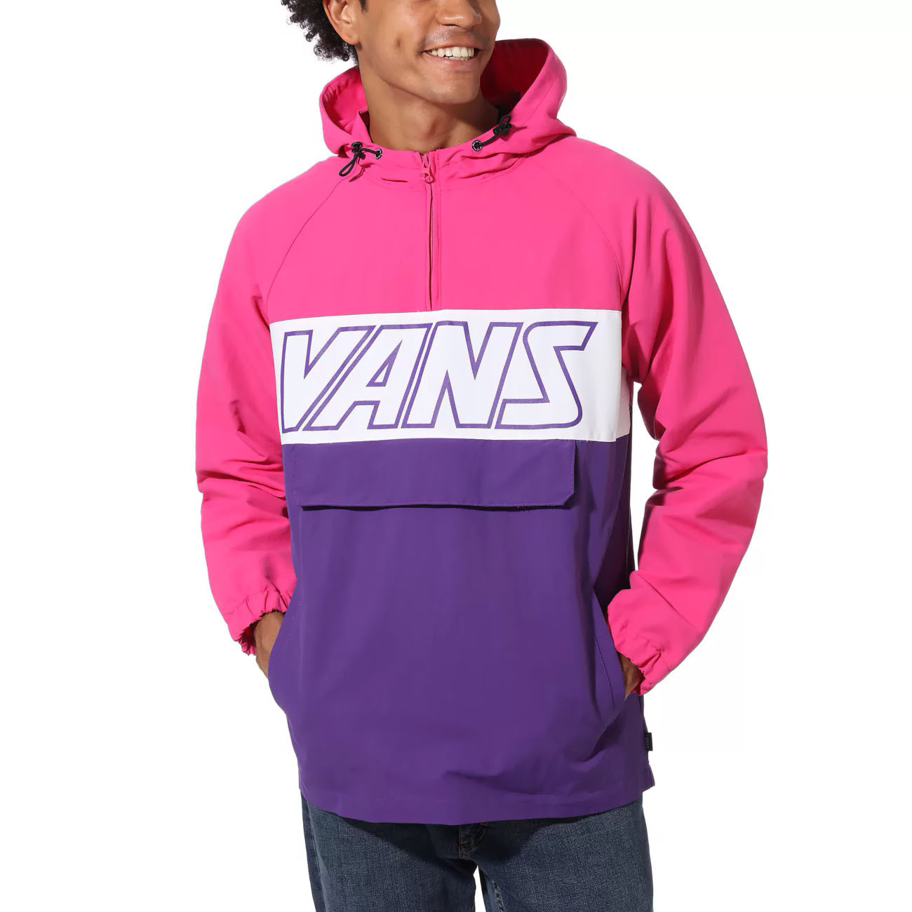 purple vans jacket