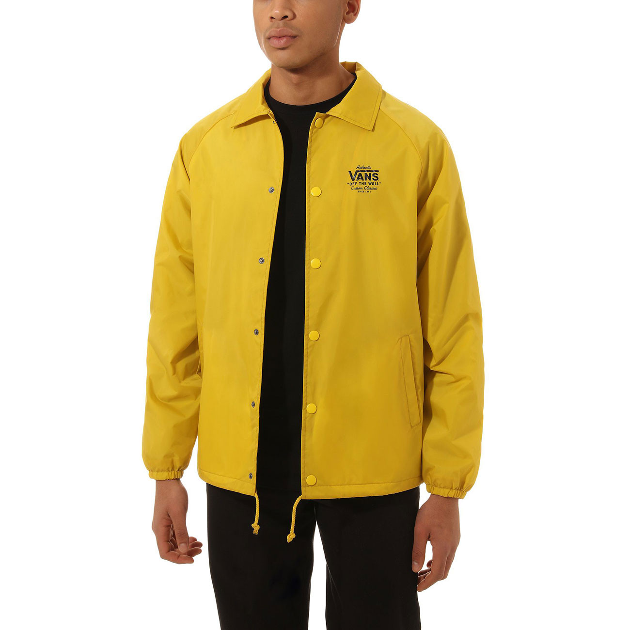 vans jacket yellow