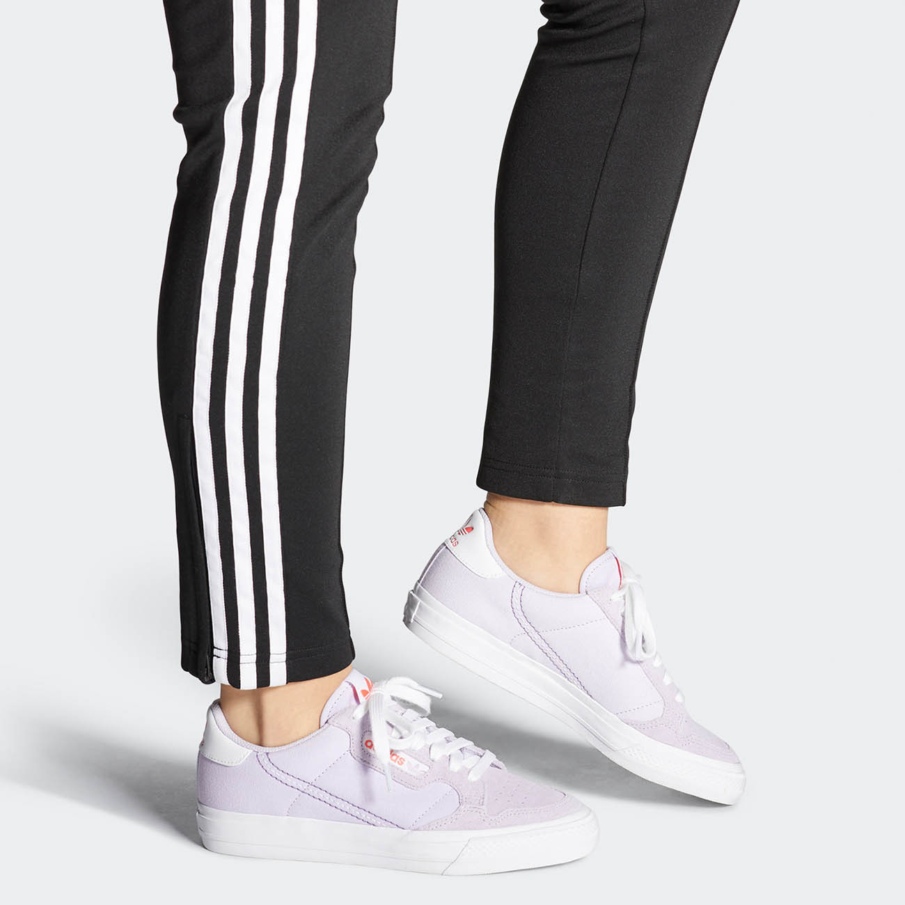 adidas continental vulc purple