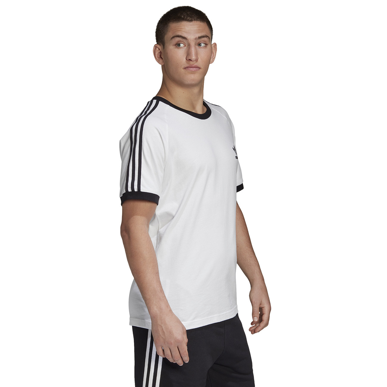 t shirt adidas 3 stripe