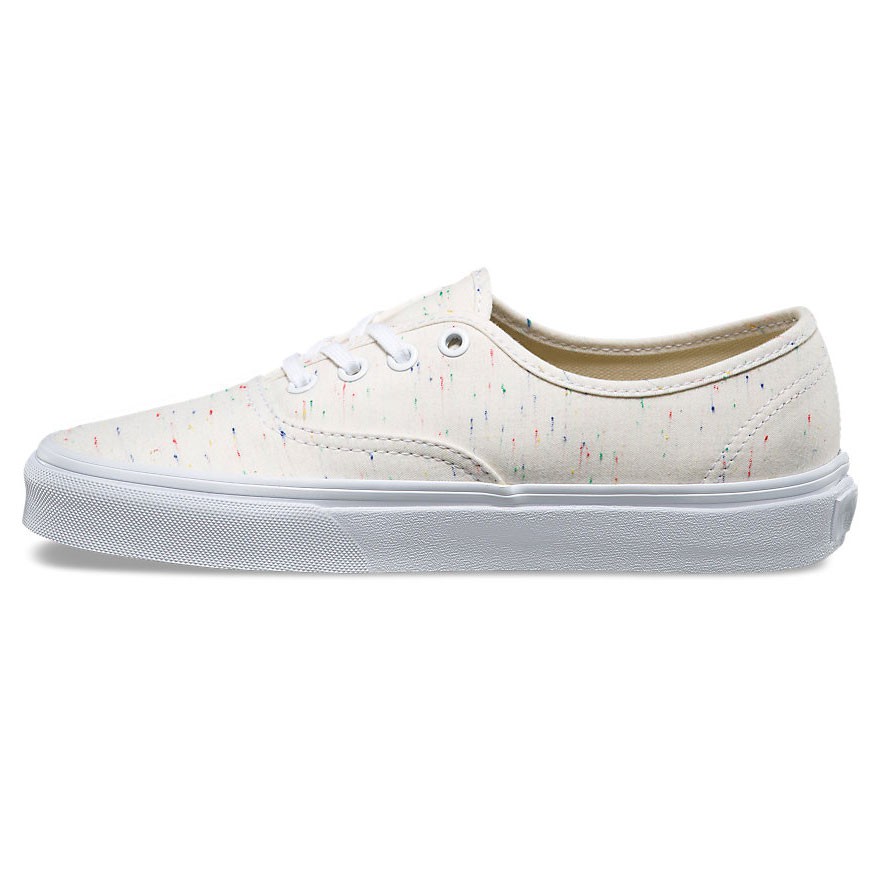 white cream vans