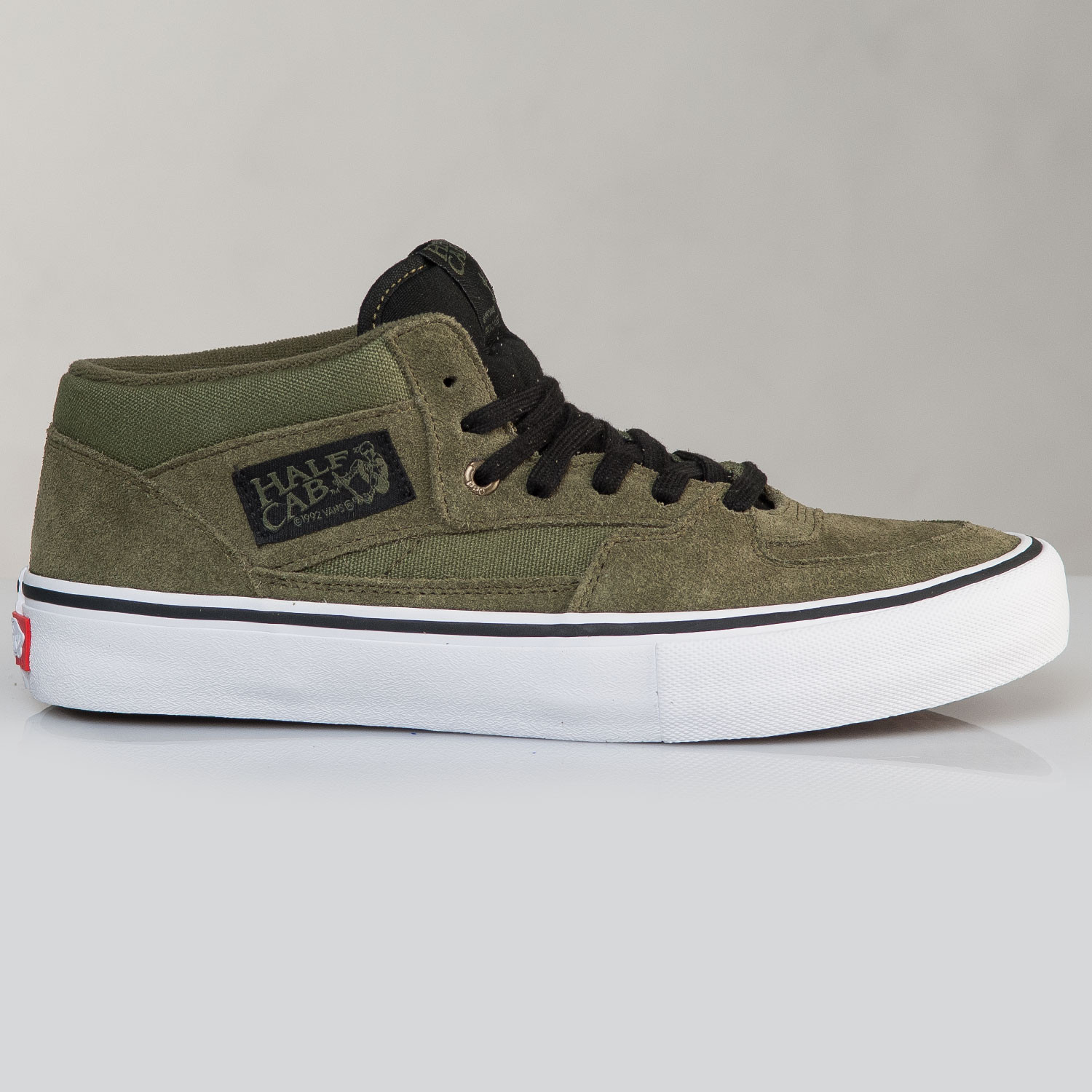 vans half cab winter moss