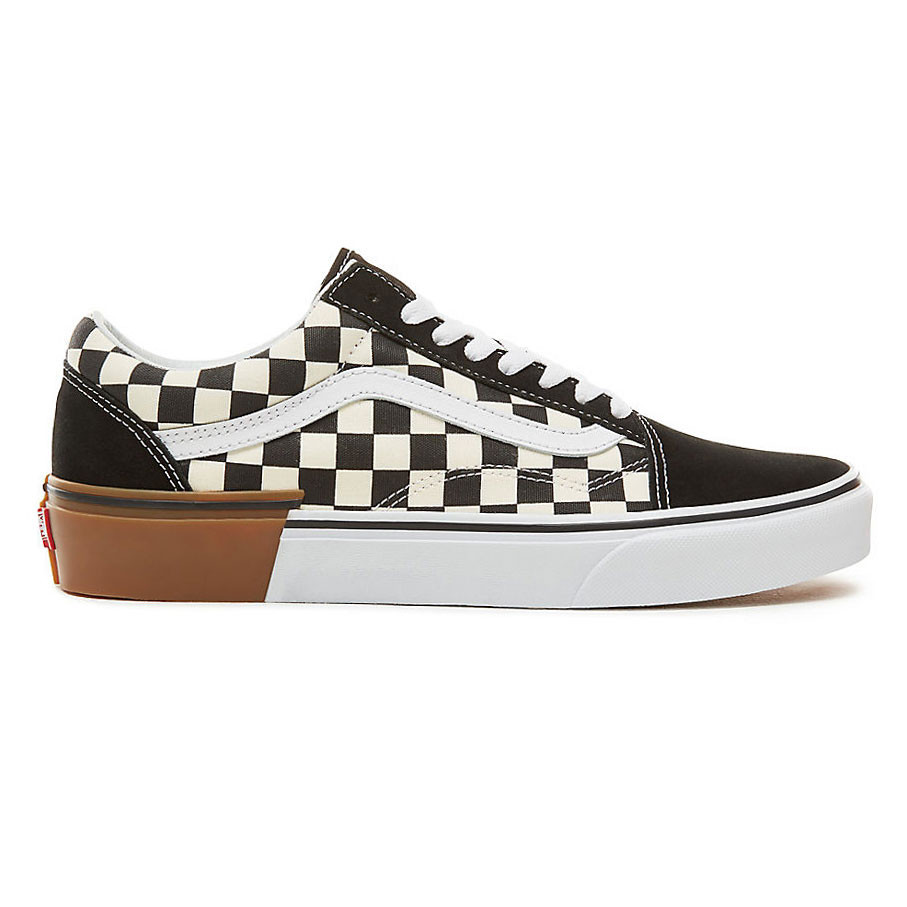 vans slip on gum block
