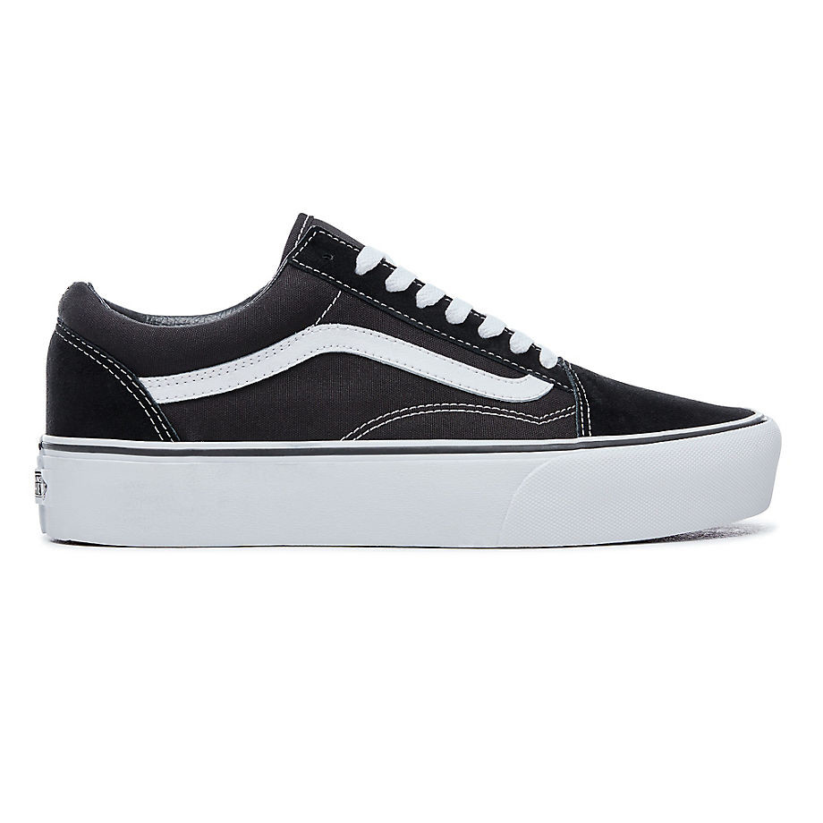 Tenisówki Vans Old Skool Platform black/white Snowboard Zezula