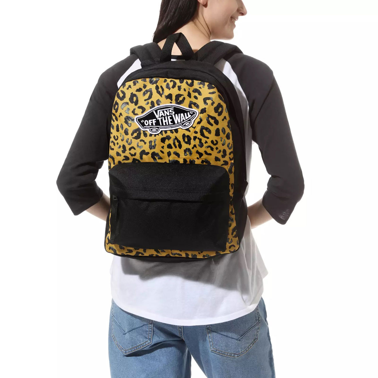 vans leopard backpack