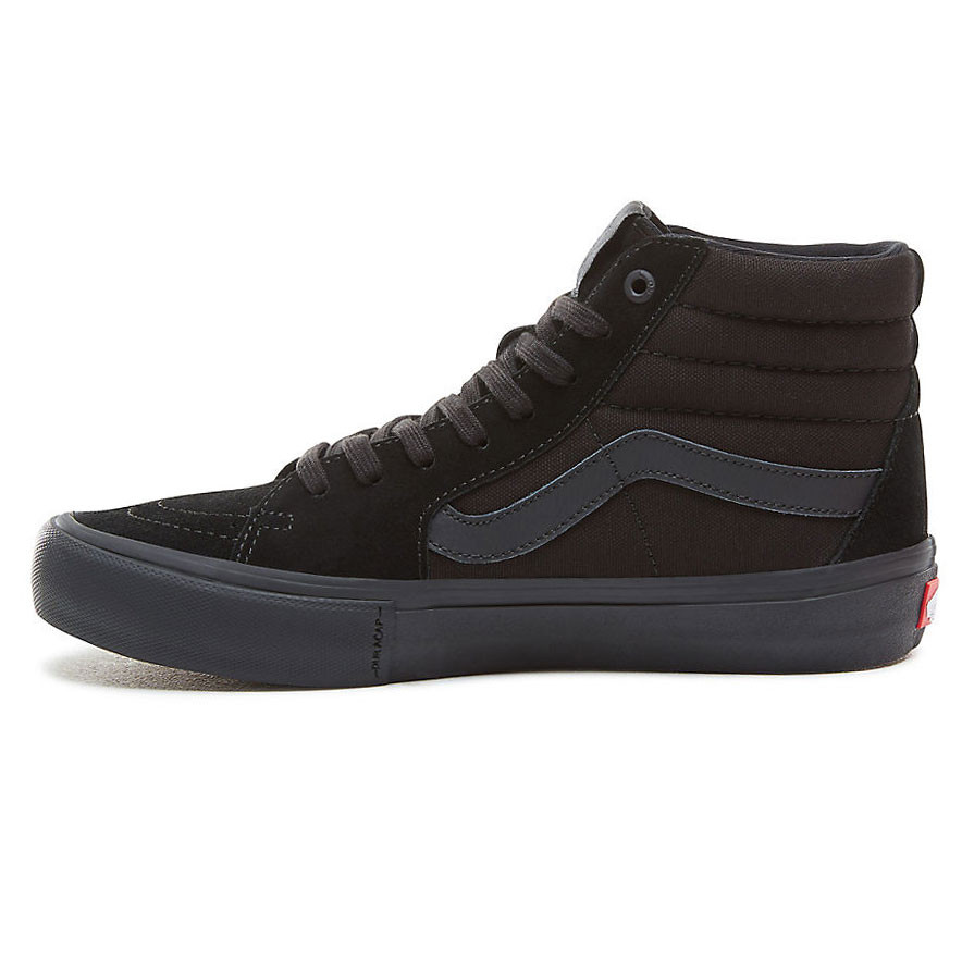 vans sk8 hi pro shoes blackout