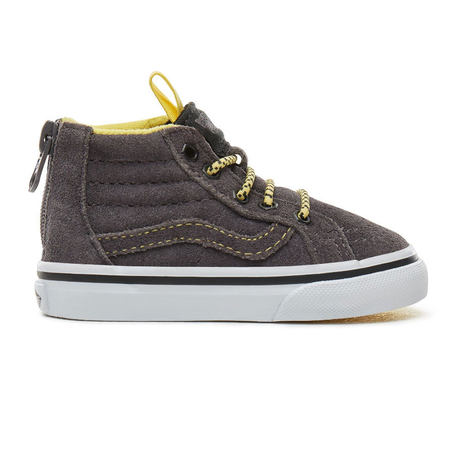 Skate shoes Vans Sk8-Hi Zip Mte yellow/grey | Snowboard Zezula