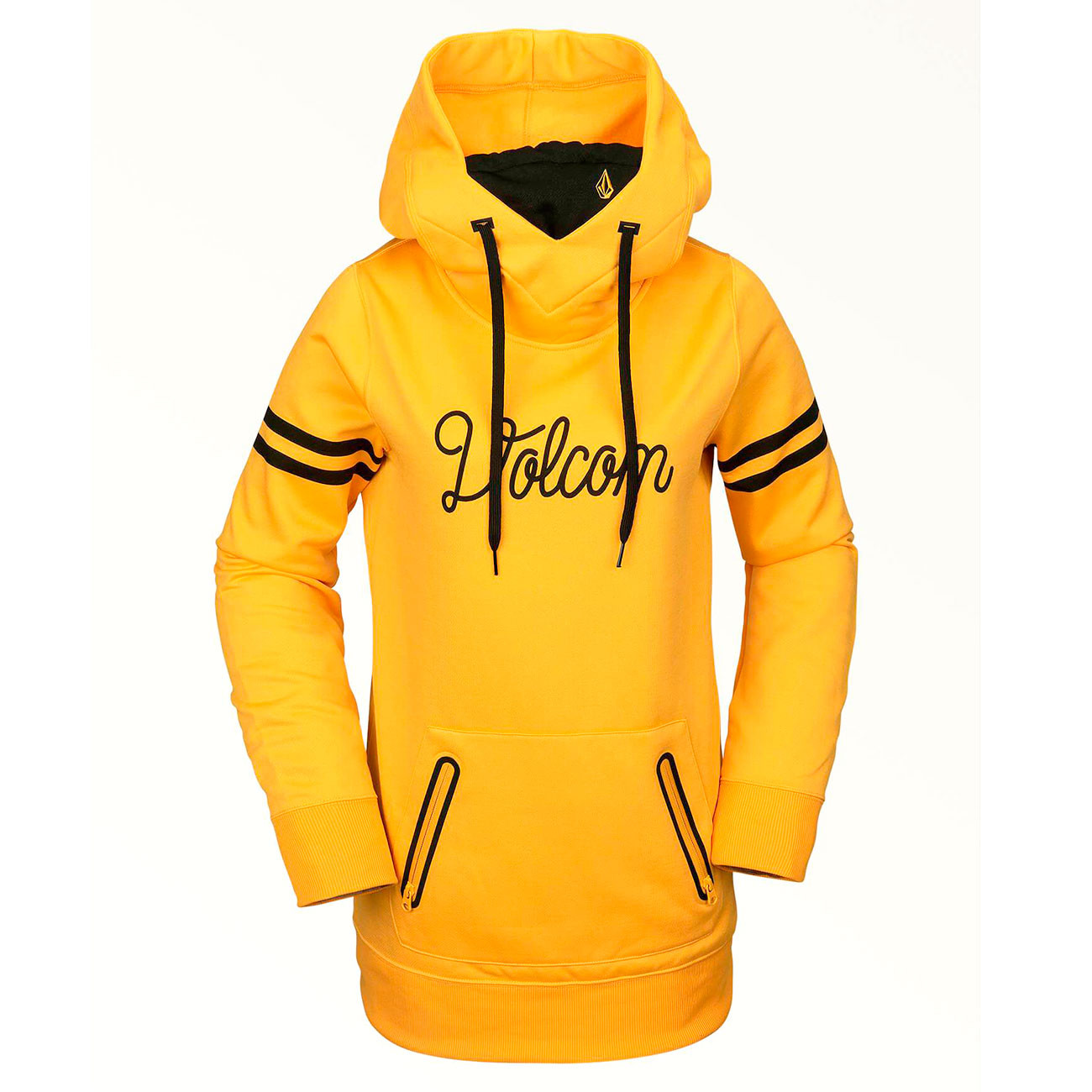 volcom yellow hoodie