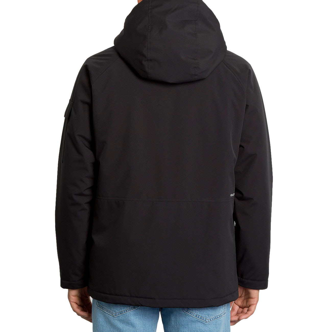 Street jacket Volcom Synthwave 5K black | Snowboard Zezula